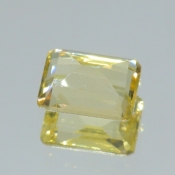 ok. 1,245ct/szt. -ZŁOCISTY CYTRYN NAT.- 7,83x5,84/3,43mm ośmiokąt