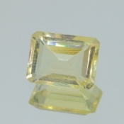 ok. 1,295ct/szt. -ZŁOCISTY CYTRYN NAT.- 7,88x6,04/3,53mm ośmiokąt