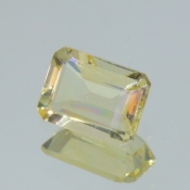 ok. 1,145ct/szt. -ZŁOCISTY CYTRYN NAT.- 7,82x5,77/3,43mm ośmiokąt