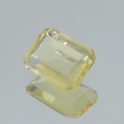 ok. 0,95ct/szt. -ZŁOCISTY CYTRYN NAT.- 7,59x5,85/2,84mm ośmiokąt