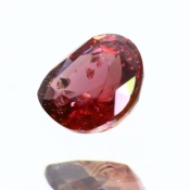 ok. 0,415ct/szt. -BURGUNDOWY, PRZEPIĘKNY SZAFIR NAT.- 4,77x4,18/2,48mm kropla