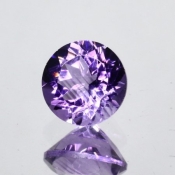 ok. 1,33ct/szt. -ŚWIETLISTY AMETYST NAT.- 7,07x7,07/4,88mm okrągły