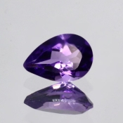 ok. 1,06ct/szt. -NASYCONY AMETYST NAT.- 8,82x5,97/3,91mm kropla