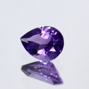 ok. 0,925ct/szt. -NASYCONY AMETYST NAT.- 8,01x6,05/3,89mm kropla