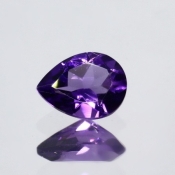 ok. 0,91ct/szt. -NASYCONY AMETYST NAT.- 7,88x5,90/3,83mm kropla