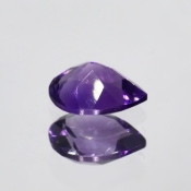 ok. 0,905ct/szt. -NASYCONY AMETYST NAT.- 8,00x6,03/3,83mm kropla