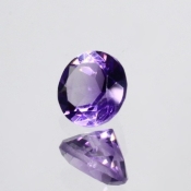 ok. 0,805ct/szt. -NASYCONY AMETYST NAT.- d6,03x6,09/4,02mm okrągły