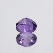 ok. 0,81ct/szt. -NASYCONY AMETYST NAT.- d6,01x5,99/4,03mmm okrągły