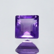 ok. 1,095ct/szt. -NASYCONY AMETYST NAT.- 6,06x6,07/3,90mm kwadrat