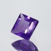 ok. 1,095ct/szt. -NASYCONY AMETYST NAT.- 6,06x6,07/3,90mm kwadrat