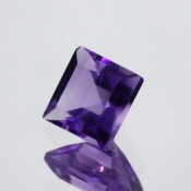 ok. 1,08ct/szt. -NASYCONY AMETYST NAT.- 6,02x6,04/4,16mm kwadrat