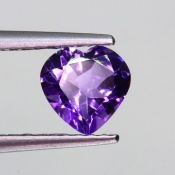 ok. 0,625ct/szt. -LAWENDOWY AMETYST NAT.- 5,80x5,96/3,62mm serce