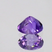 ok. 0,625ct/szt. -LAWENDOWY AMETYST NAT.- 5,80x5,96/3,62mm serce