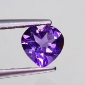 ok. 0,615ct/szt. -LAWENDOWY AMETYST NAT.- 5,83x5,86/3,62mm serce