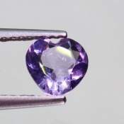 ok. 0,54ct/szt. -JASNY AMETYST NAT.- 5,85x5,94/3,06mm serce