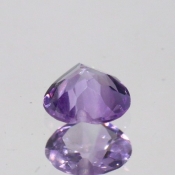 ok. 0,54ct/szt. -JASNY AMETYST NAT.- 5,85x5,94/3,06mm serce