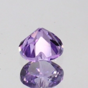 ok. 0,76ct/szt. -JASNY AMETYST NAT.- 6,08x6,01/4,05mm serce