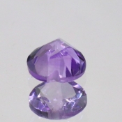 ok. 0,64ct/szt. -JASNY AMETYST NAT.- 5,96x5,78/3,47mm serce