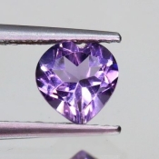 ok. 0,75ct/szt. -JASNY AMETYST NAT.- 6,23x6,09/3,80mm serce