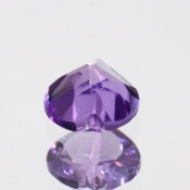 ok. 0,71ct/szt. -JASNY AMETYST NAT.- 6,04x5,98/3,61mm serce