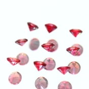 ok. 0,08ct/szt. -NAJCENNIEJSZY (PIGEON BLOOD - ROYAL - FUCHSIA) RUBIN NAT.- d2,6 +/- 0,1mm okrągły