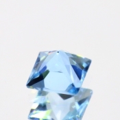 ok. 2,78ct/szt. -AAA SKY BLUE TOPAZ NAT.- 7,65x7,83/5,54mm kwadrat