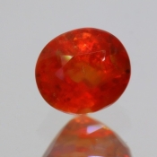 ok. 1,235ct/szt. -IMPERIAL RED RUBIN NAT.- 6,35x5,59/3,95mm owal