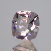 ok. 0,615ct/szt. -PUDROWY INTENSYWNY MORGANIT NAT.- 5,67x5,96/3,21mm antyk