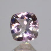 ok. 0,615ct/szt. -PUDROWY INTENSYWNY MORGANIT NAT.- 5,67x5,96/3,21mm antyk