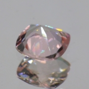 ok. 0,615ct/szt. -PUDROWY INTENSYWNY MORGANIT NAT.- 5,67x5,96/3,21mm antyk