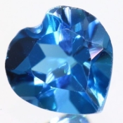 ok. 0,75ct/szt. -LONDON BLUE TOPAZ NAT.- 5,86x5,74/3,74mm serce