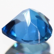 ok. 0,75ct/szt. -LONDON BLUE TOPAZ NAT.- 5,86x5,74/3,74mm serce