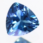 ok. 0,535ct/szt. -LONDON BLUE TOPAZ NAT.- 4,95x4,96/3,25mm trilion