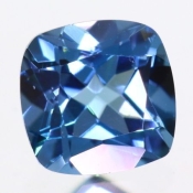 ok. 0,705ct/szt. -LONDON BLUE TOPAZ NAT.- 5,03x5,08/3,39 antyk