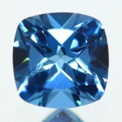 ok. 0,695ct/szt. -LONDON BLUE TOPAZ NAT.- 5,08x5,12/3,37mm antyk