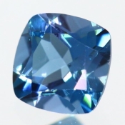 ok. 0,645ct/szt. -LONDON BLUE TOPAZ NAT.- 4,97x5,00/3,24mm antyk