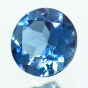 ok. 0,535ct/szt. -LONDON BLUE TOPAZ NAT.- 5,05x5,06/2,91mm okrągły