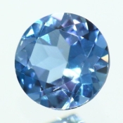 ok. 0,56ct/szt. -LONDON BLUE TOPAZ NAT.- 5,01x5,01/3,03mm okrągły