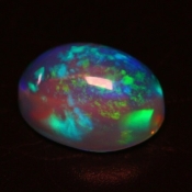 ok. 1,01ct/szt. -WIELOBARWNY OPAL NAT.- 8,02x6,03/4,07mm owal