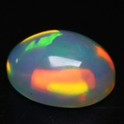 ok. 0,91ct/szt. -WIELOBARWNY OPAL NAT.- 7,89x6,05/3,86mm owal