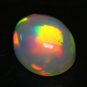 ok. 0,91ct/szt. -WIELOBARWNY OPAL NAT.- 7,89x6,05/3,86mm owal