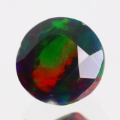 ok. 0,485ct/szt. -WIELOBARWNY OPAL NAT.- 5,41x5,47/3,96mm okrągły