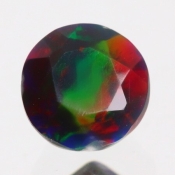 ok. 0,485ct/szt. -WIELOBARWNY OPAL NAT.- 5,41x5,47/3,96mm okrągły