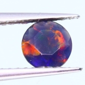 ok. 0,28ct/szt. -WIELOBARWNY OPAL NAT.- 5,22x5,22x2,72mm okrągły