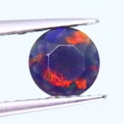 ok. 0,28ct/szt. -WIELOBARWNY OPAL NAT.- 5,22x5,22x2,72mm okrągły