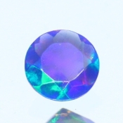 ok. 0,26ct/szt. -WIELOBARWNY OPAL NAT.- 5,00x4,97/2,78mm okrągły