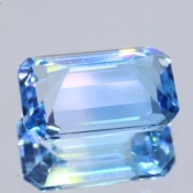 ok. 3,23ct/szt. -SWISS BLUE TOPAZ NAT.- 10,89x7,04/4,31mm ośmiokąt