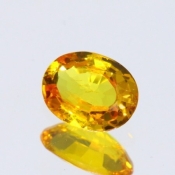 ok. 0,82ct/szt. -ZŁOCISTY SZAFIR NAT.- 6,70x5,13/2,70mm owal