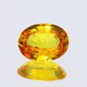 ok. 0,82ct/szt. -ZŁOCISTY SZAFIR NAT.- 6,70x5,13/2,70mm owal