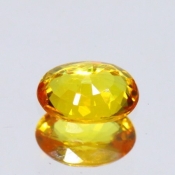 ok. 0,82ct/szt. -ZŁOCISTY SZAFIR NAT.- 6,70x5,13/2,70mm owal